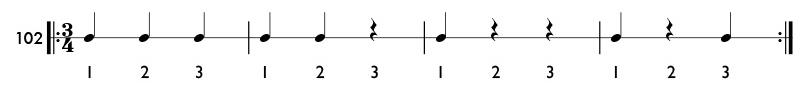 Rhythm Pattern 102