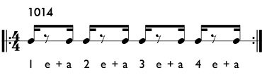 Rhythm pattern 1014